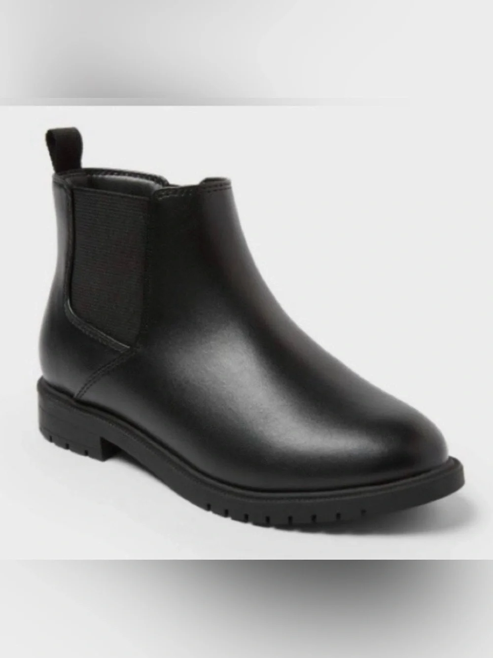Kids' Brandy Chelsea Ankle Boots - Cat & Jack™ Black Size 4 new